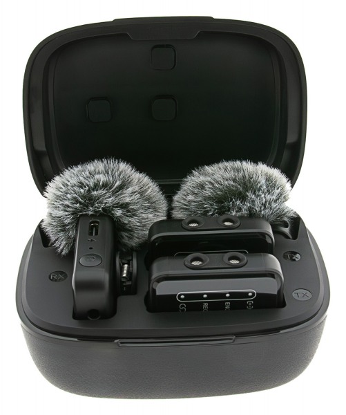 2x Drahtlos Mikrofon Set für Nikon 1 V2